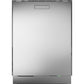 ASKO 60+ Series 24" Stainless Steel Finish Built-In Dishwasher with XXL Tub, Water Softener and Pocket Handle