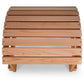 All Things Cedar 12" Cedar Muskoka Ottoman