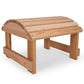 All Things Cedar 12" Cedar Muskoka Ottoman