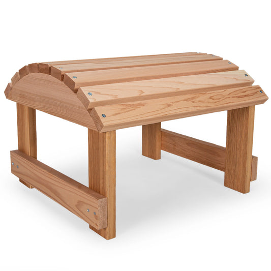 All Things Cedar 12" Cedar Muskoka Ottoman