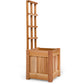 All Things Cedar 12" Set of 2 Planter Box's with Trellis
