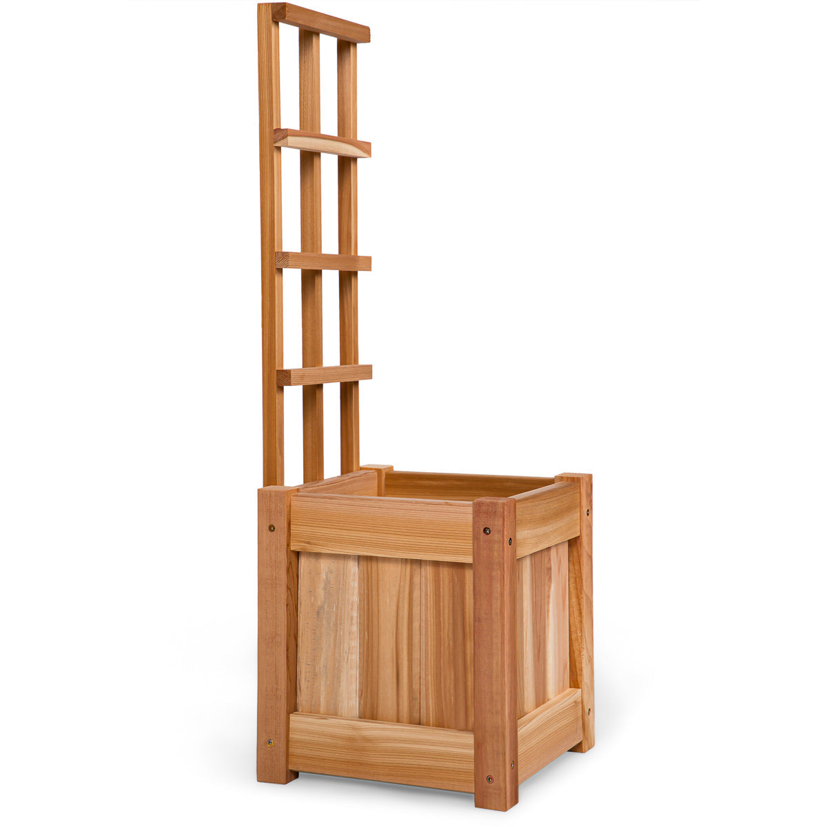 All Things Cedar 12" Set of 2 Planter Box's with Trellis