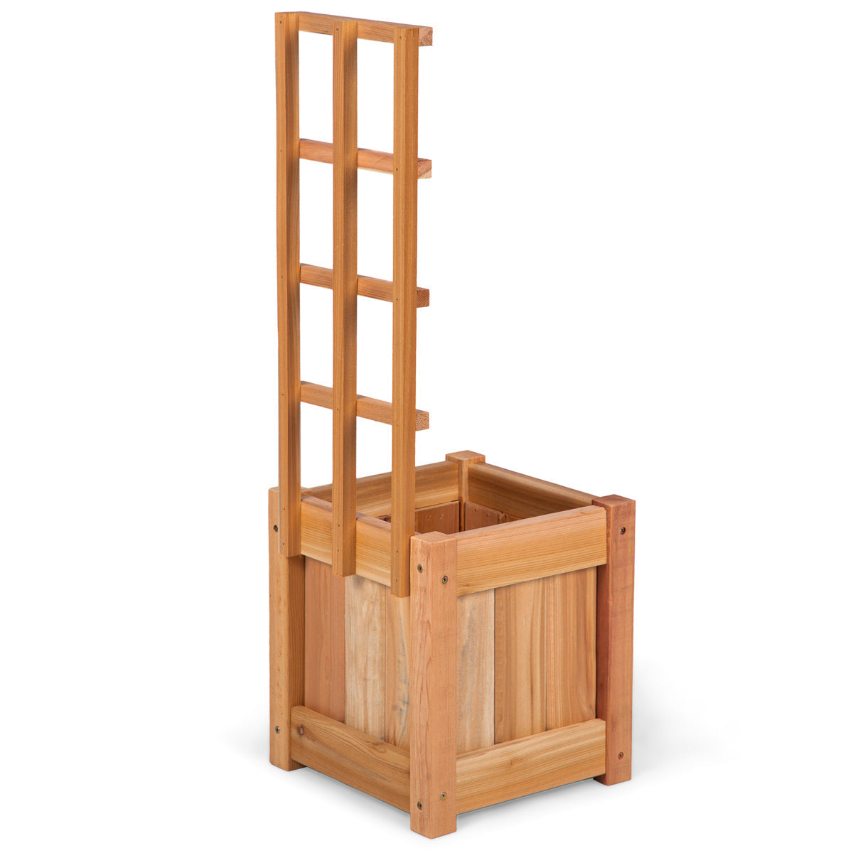 All Things Cedar 12" Set of 2 Planter Box's with Trellis