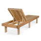 All Things Cedar 14" Reclining Cedar Chaise Lounger