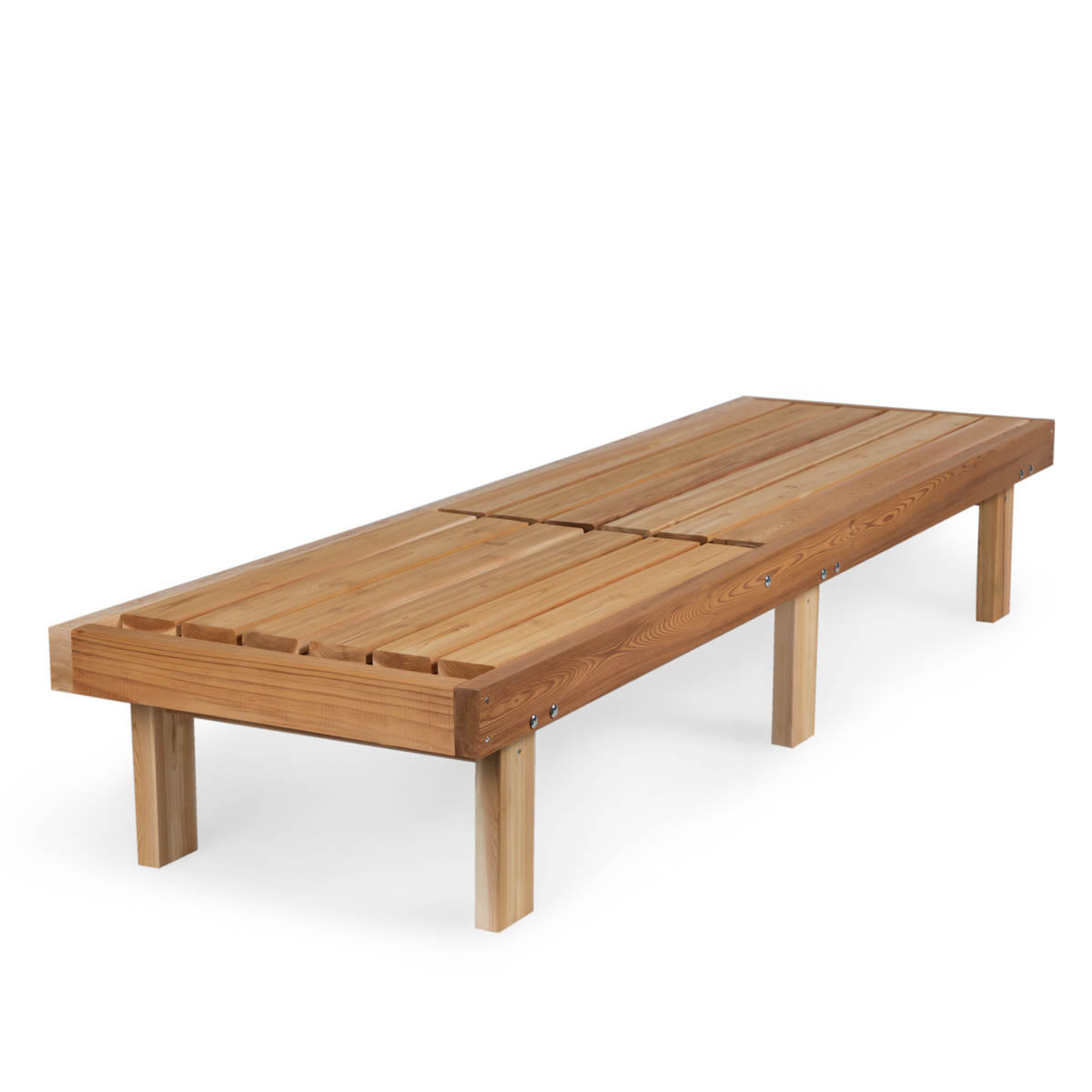 All Things Cedar 14" Reclining Cedar Chaise Lounger