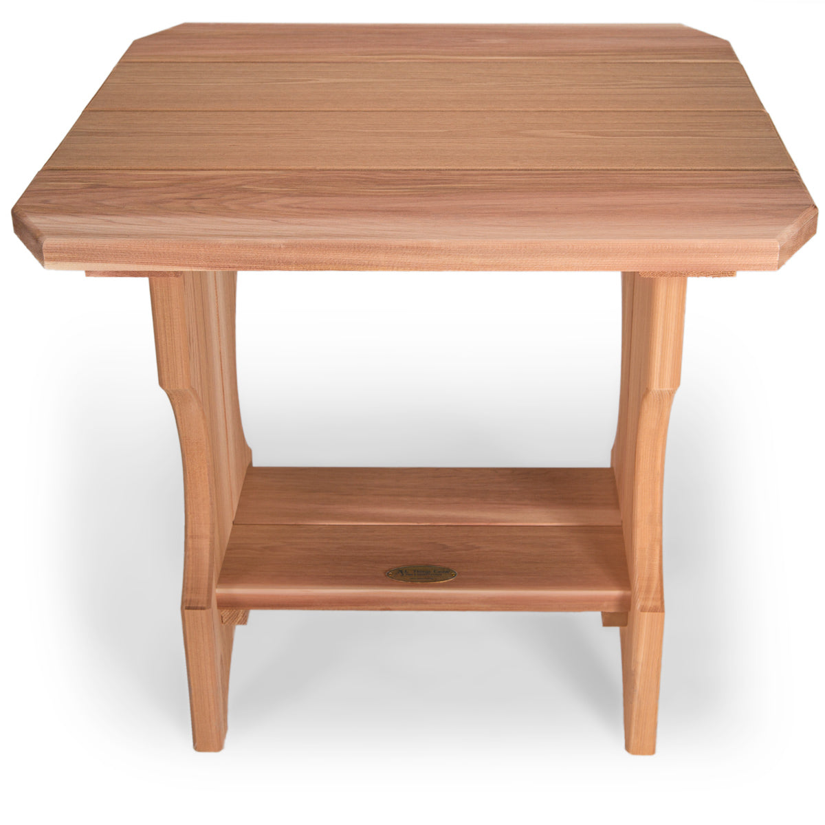 All Things Cedar 3-piece Adirondack Side Table Set