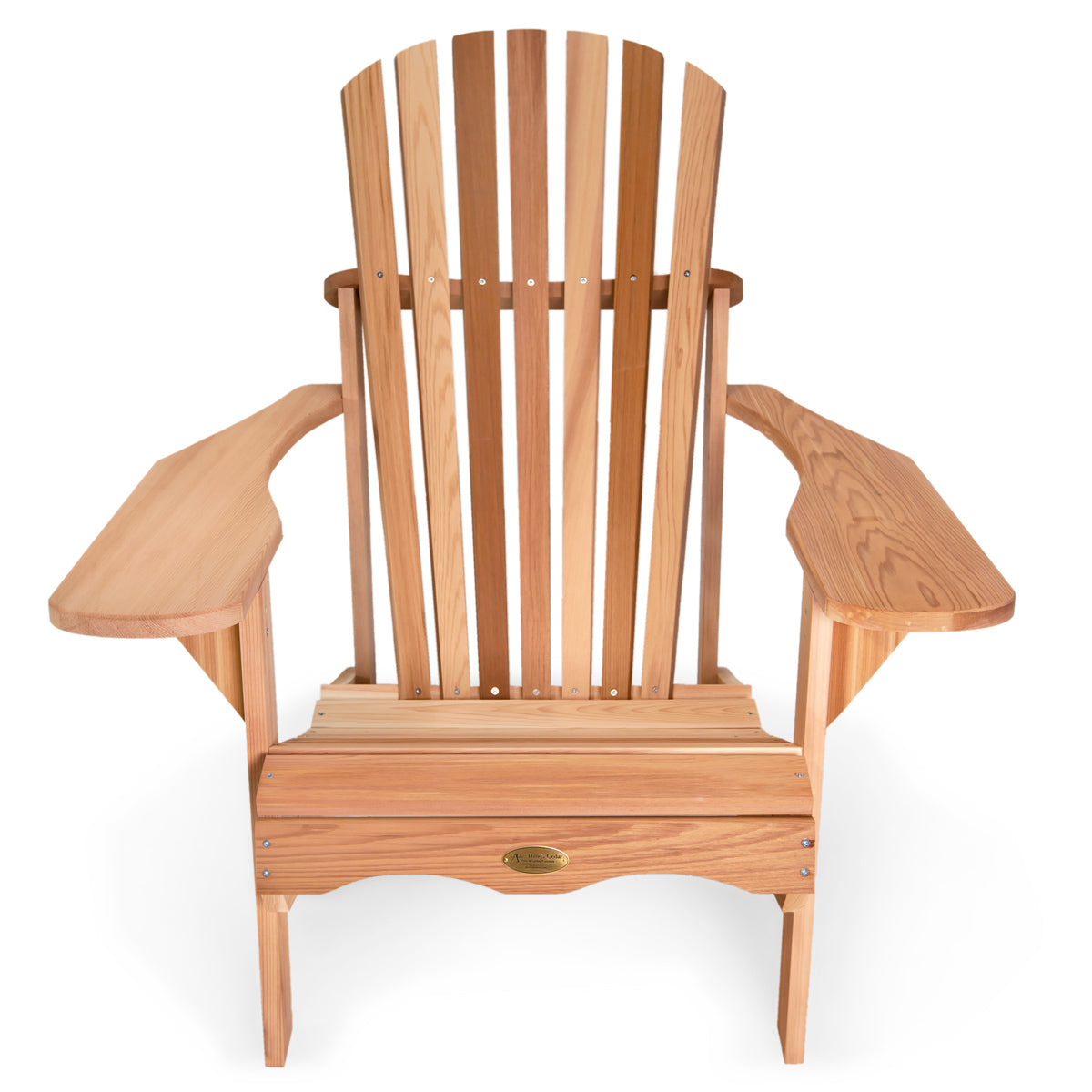 All Things Cedar 38" Adirondack Chair and Ottoman