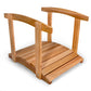 All Things Cedar 3ft Garden Bridge with Side Rails