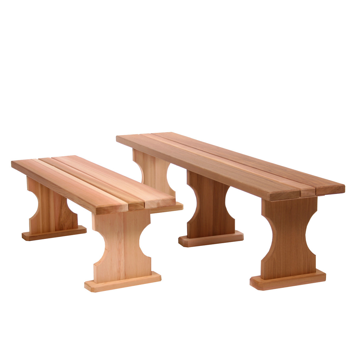 All Things Cedar 4-ft Backless Bench