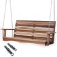 All Things Cedar 4ft Porch Swing with Comfort Swing Springs
