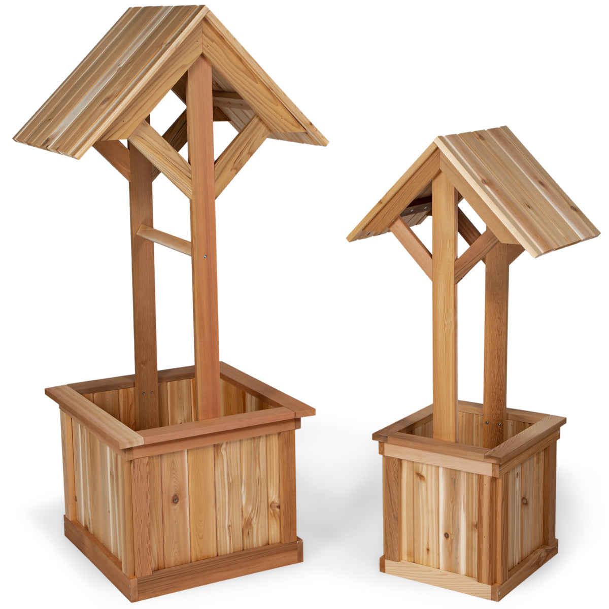 All Things Cedar 5ft Wishing Well Planter Box