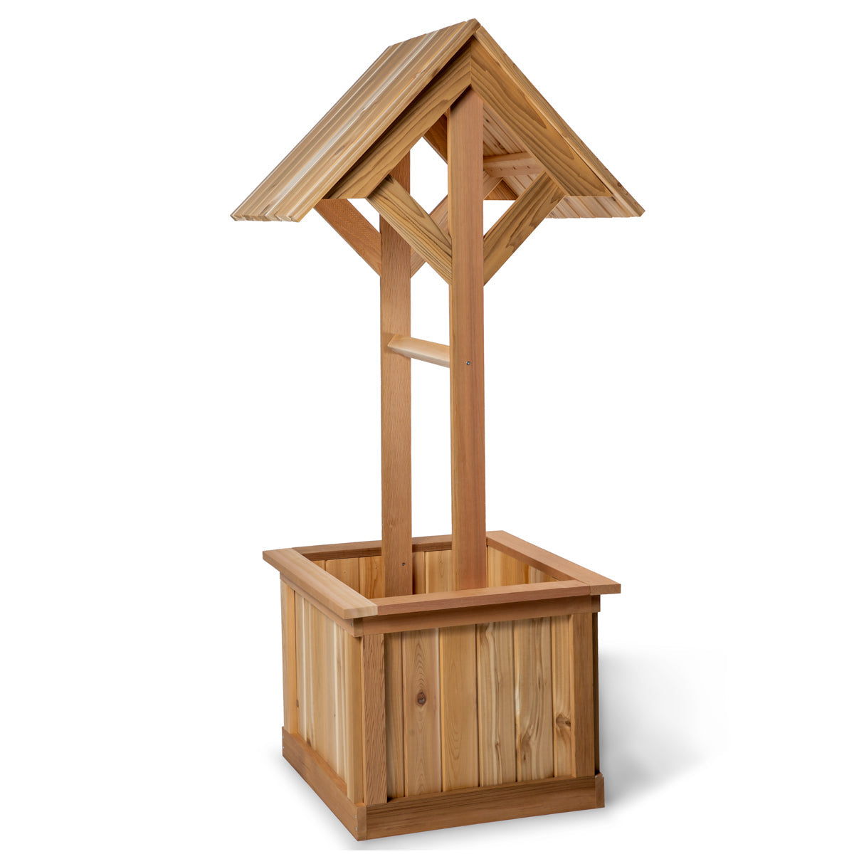 All Things Cedar 5ft Wishing Well Planter Box