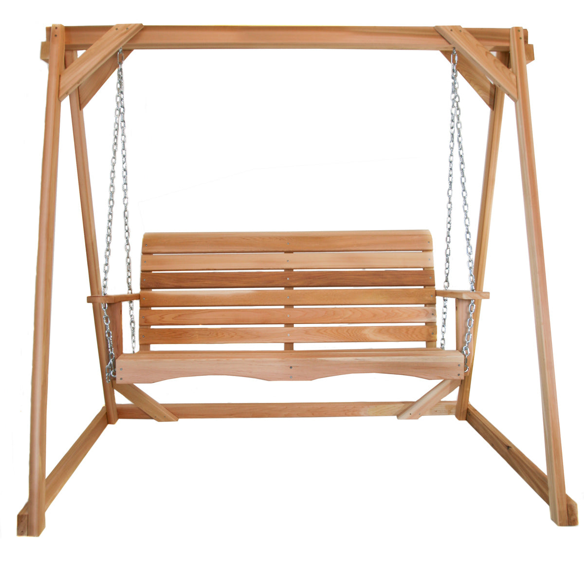 All Things Cedar 6-ft A-Frame Swing Set