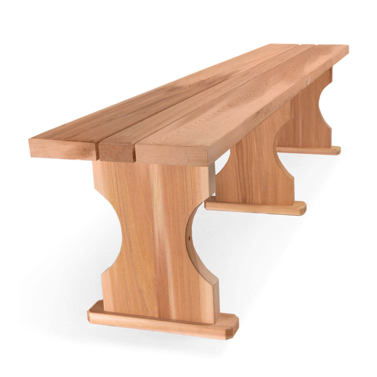 All Things Cedar 6-ft Backless Bench