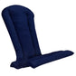 All Things Cedar Blue Adirondack Chair Cushion