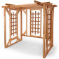 All Things Cedar Cedar Pergola with Swing Set