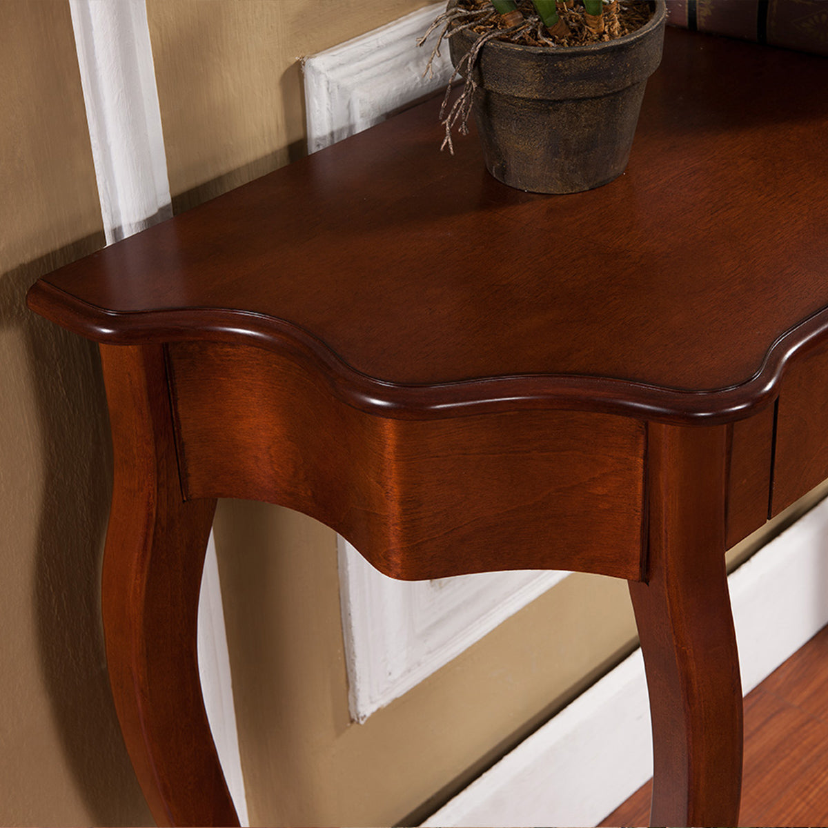 All Things Cedar Curved Console Table