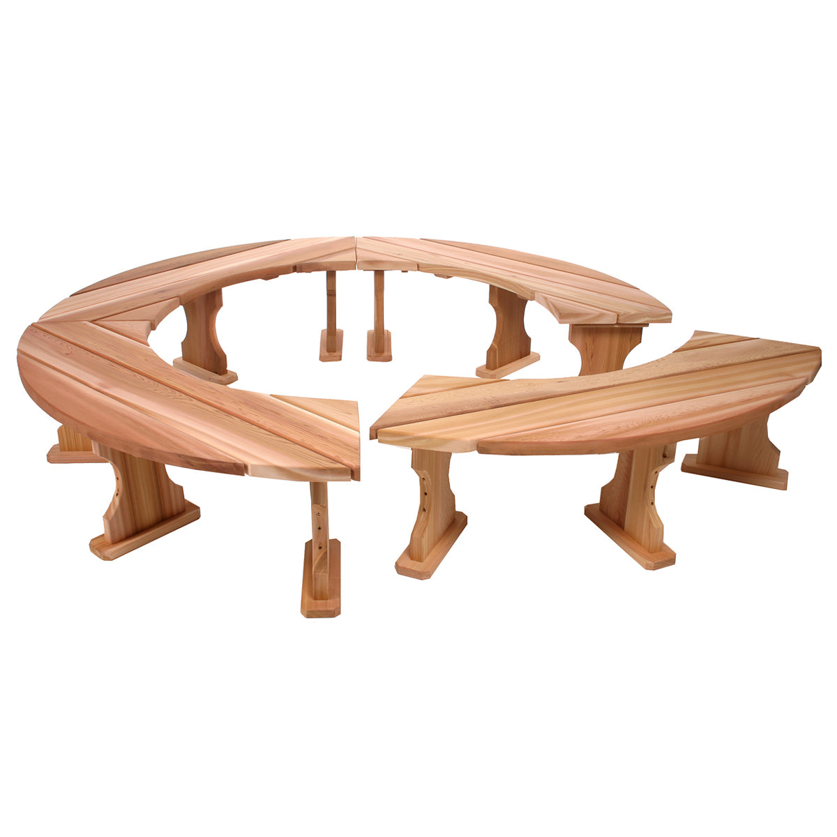 All Things Cedar Fireside Bench Set