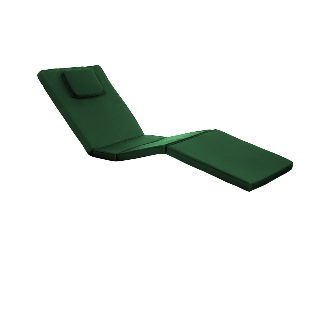 All Things Cedar Green Chaise Lounger Cushion