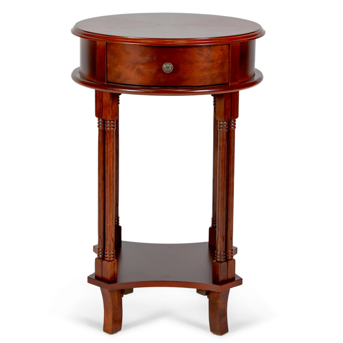 All Things Cedar Round Accent Table