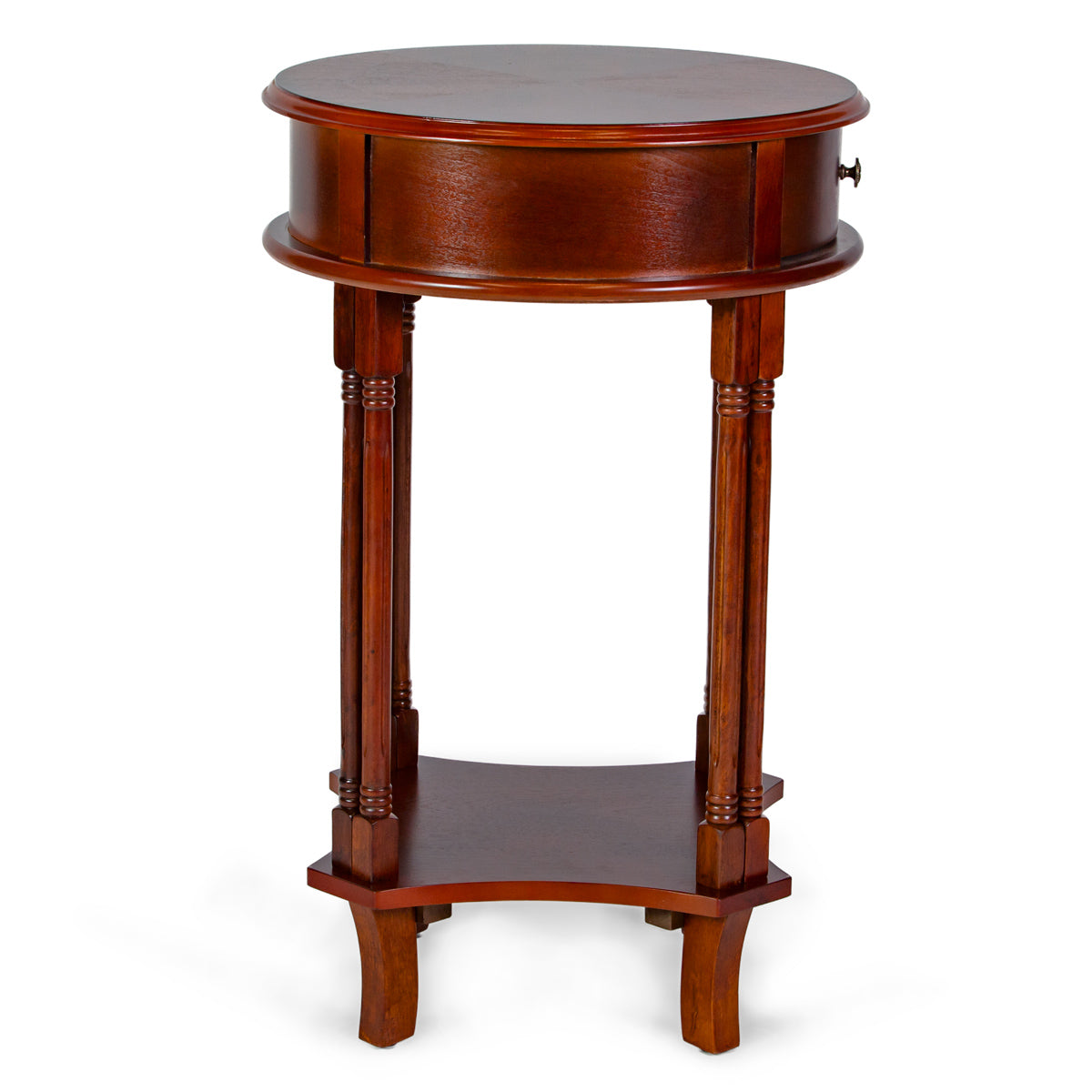 All Things Cedar Round Accent Table