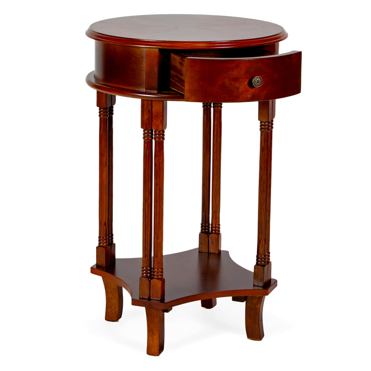 All Things Cedar Round Accent Table