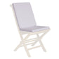 All Things Cedar Royal White Hinged Chair Cushions