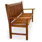 All Things Cedar Teak Wave Bench