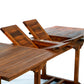 All Things Cedar Twin Butterfly Leaf Teak Extension Table