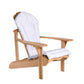 All Things Cedar White Adirondack Chair Cushion