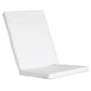 All Things Cedar White Hinged Chair Cushions