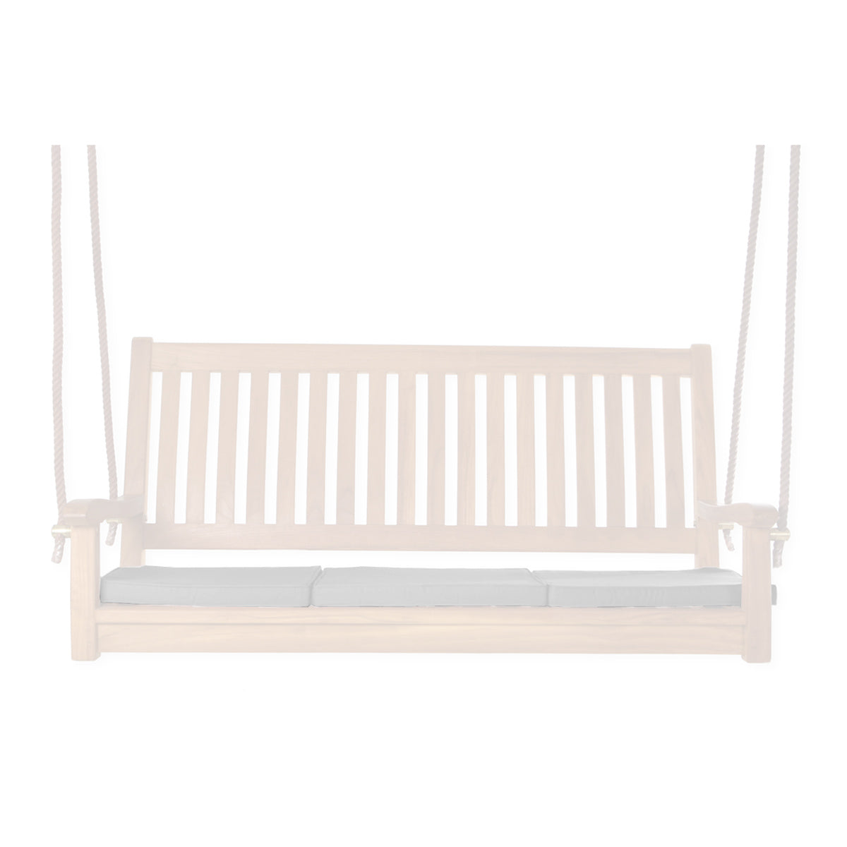 All Things Cedar White Teak Swing Cushions