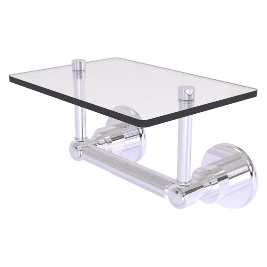 Allied Brass WS-GLT-24-PC Washington Square 2-Post Polished Chrome Toilet Tissue Holder