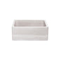 Allstone Group Stratus Marble 24" Straight Front Rectangular Farmhouse Kitchen Sink