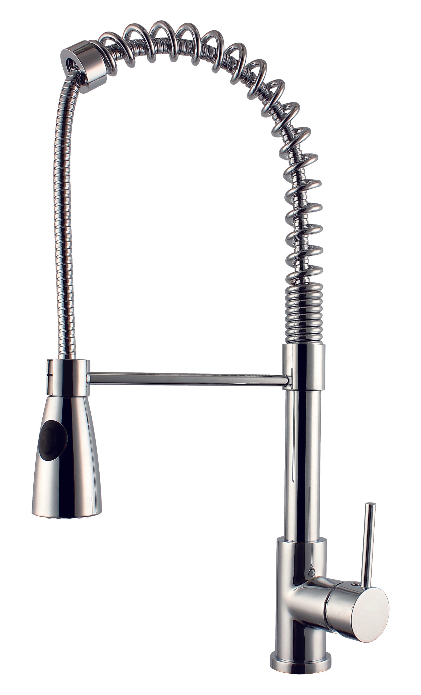 American Imaginations AI-16746 3" Chrome Round Stainless Steel Transitional Kitchen Sink Faucet