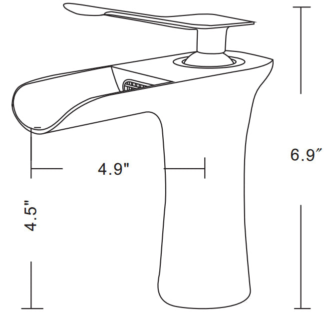 American Imaginations AI-24556 17" White Square Drop In Transitional Ceramic Top Set