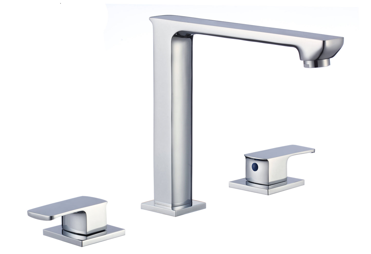 American Imaginations AI-24559 17" White Square Drop In Transitional Ceramic Top Set