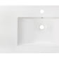 American Imaginations AI-24561 36" White Rectangular Drop In Transitional Ceramic Top Set