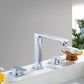 American Imaginations AI-24588 36" White Rectangular Drop In Transitional Ceramic Top Set