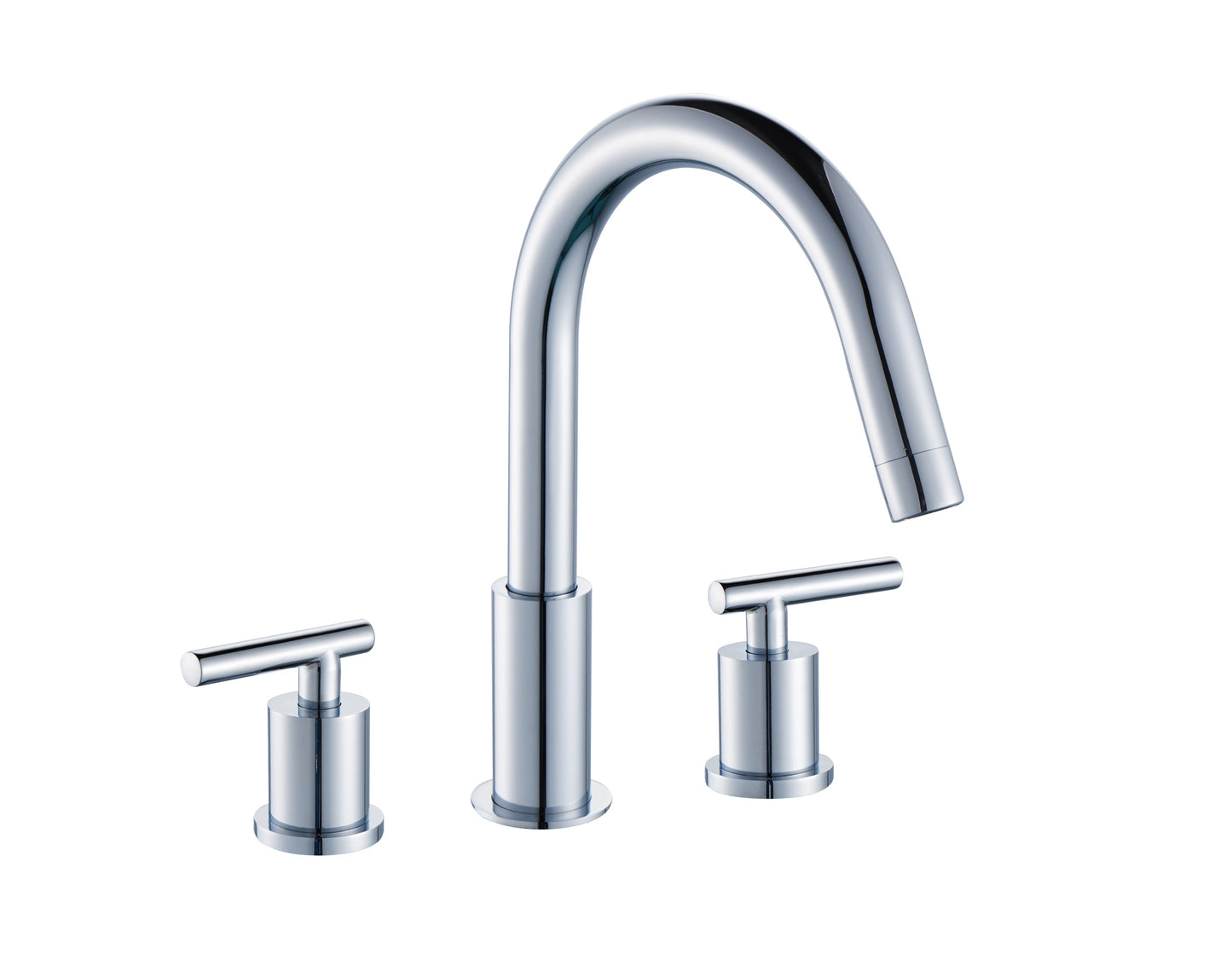 American Imaginations AI-24610 25" White Rectangular Drop In Transitional Ceramic Top Set