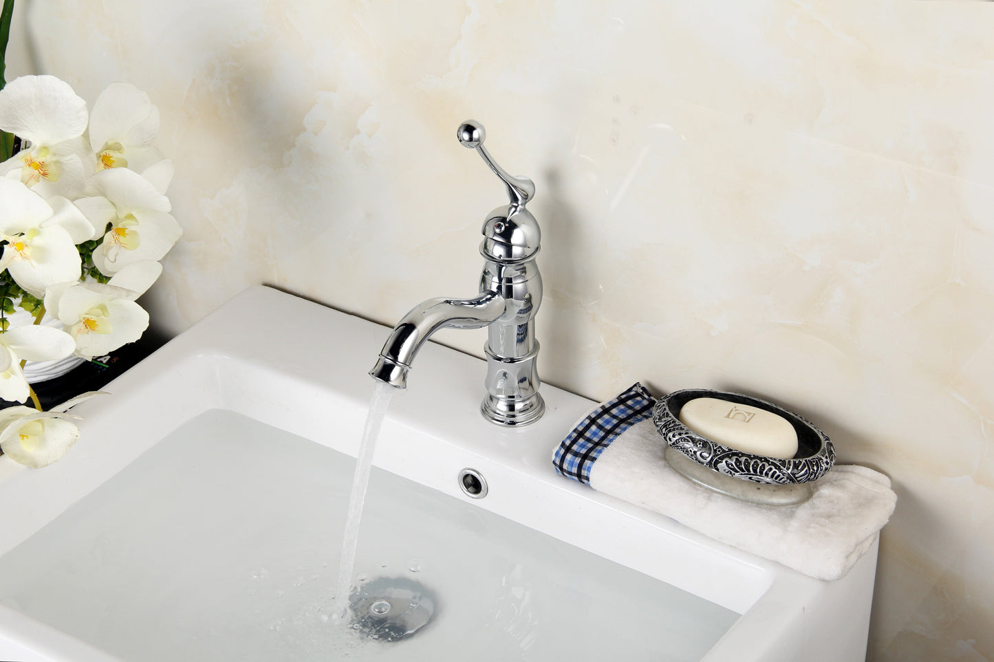 American Imaginations AI-24674 24" White Rectangular Drop In Transitional Ceramic Top Set