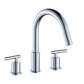 American Imaginations AI-24682 22" White Rectangular Drop In Transitional Ceramic Top Set