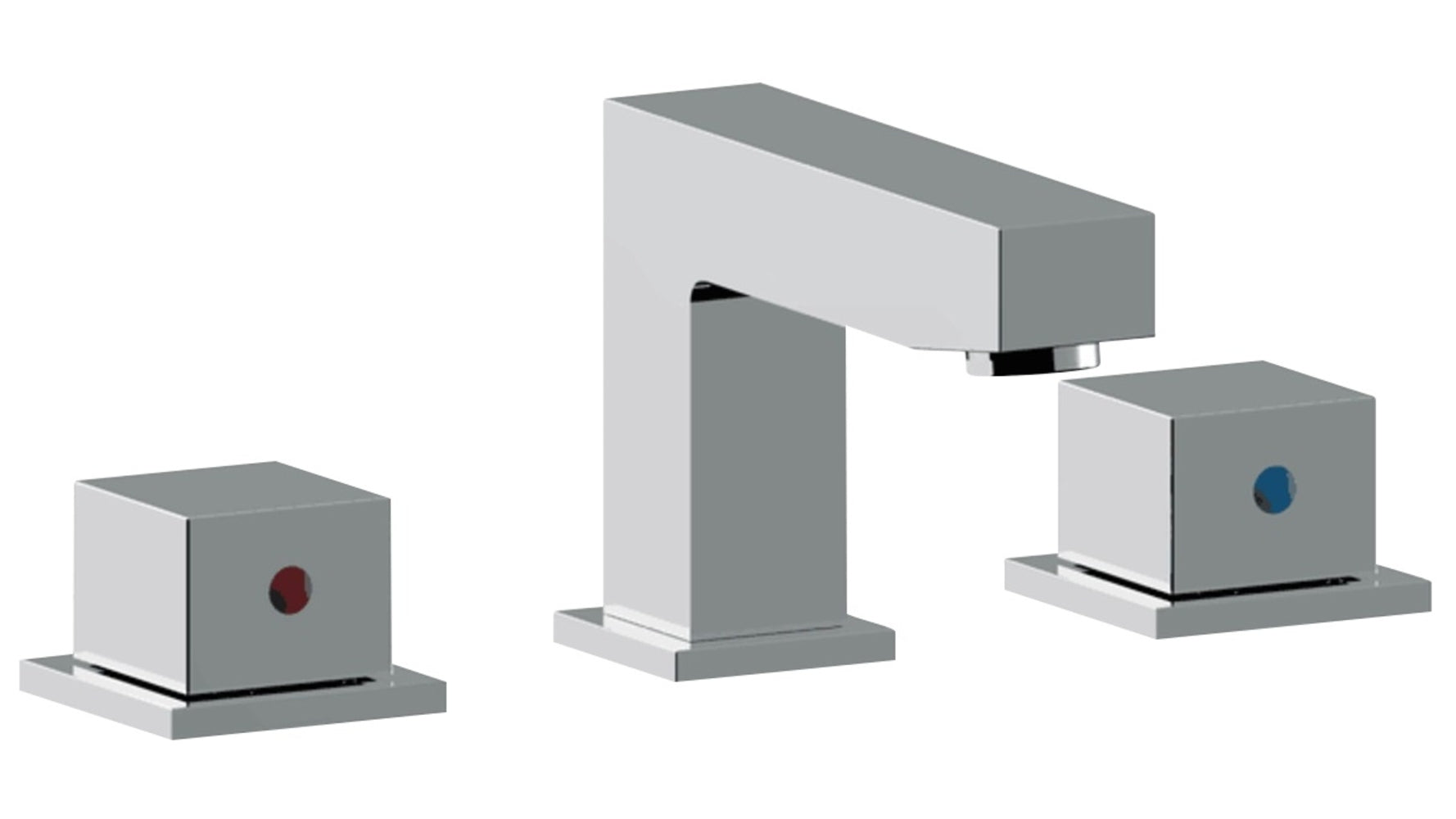 American Imaginations AI-24683 22" White Rectangular Drop In Transitional Ceramic Top Set