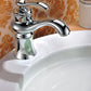 American Imaginations AI-26260 18" White Rectangular Above Counter Transitional Bathroom Vessel Sink Set