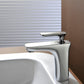 American Imaginations AI-26310 18" White Rectangular Above Counter Transitional Bathroom Vessel Sink Set