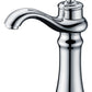 American Imaginations AI-26339 16" White Square Above Counter Modern Bathroom Vessel Sink Set