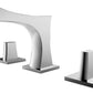American Imaginations AI-26523 16" White Rectangular Above Counter Transitional Bathroom Vessel Sink Set