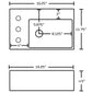 American Imaginations AI-26536 16" White Rectangular Above Counter Transitional Bathroom Vessel Sink Set