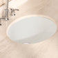 American Imaginations AI-26625 20" Biscuit Oval Undermount Transitional Bathroom Undermount Sink Set