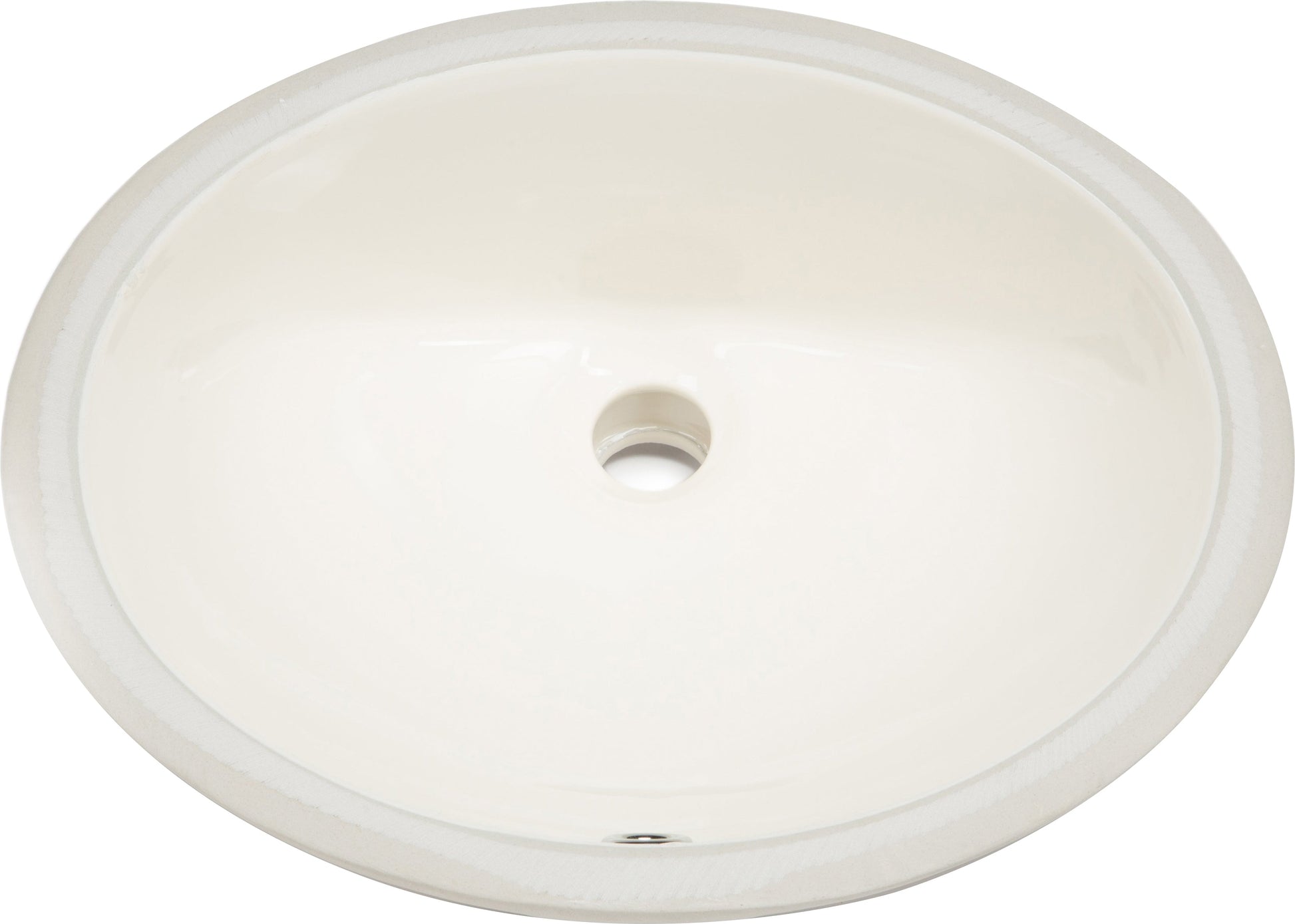 American Imaginations AI-26628 20" Biscuit Oval Undermount Transitional Bathroom Undermount Sink Set